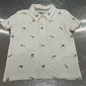 NWOT Osh Kosh Toddler Polo Shirt